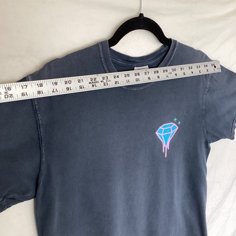 Vintage Dan TDM merch melting diamond t shirt by comfort colors - Picture 6 of 11
